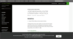 Desktop Screenshot of josebergamin.hypotheses.org