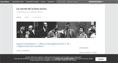 Desktop Screenshot of listesocius.hypotheses.org