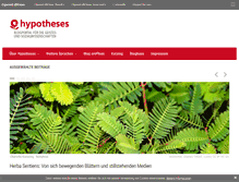 Tablet Screenshot of de.hypotheses.org