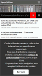 Mobile Screenshot of parlementdeparis.hypotheses.org