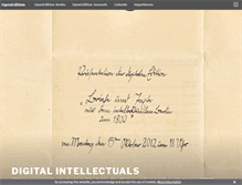 Tablet Screenshot of digitalintellectuals.hypotheses.org