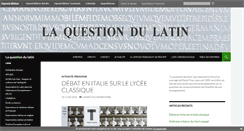 Desktop Screenshot of enseignement-latin.hypotheses.org