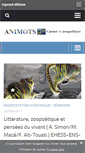 Mobile Screenshot of animots.hypotheses.org