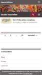 Mobile Screenshot of ecolesnouvelles.hypotheses.org