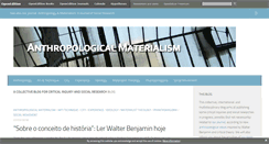 Desktop Screenshot of anthropologicalmaterialism.hypotheses.org