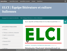 Tablet Screenshot of etudesitaliennes.hypotheses.org