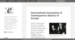 Desktop Screenshot of iache.hypotheses.org