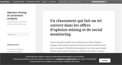 Desktop Screenshot of opinionsentiment.hypotheses.org