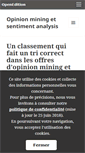 Mobile Screenshot of opinionsentiment.hypotheses.org