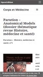 Mobile Screenshot of corpsetmedecine.hypotheses.org