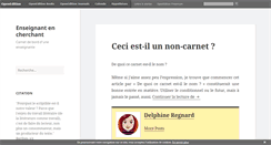 Desktop Screenshot of enseignant.hypotheses.org