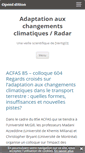 Mobile Screenshot of adaptationclimat.hypotheses.org