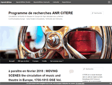 Tablet Screenshot of citere.hypotheses.org