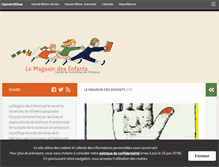 Tablet Screenshot of magasindesenfants.hypotheses.org