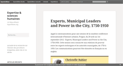 Desktop Screenshot of expertise.hypotheses.org