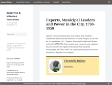 Tablet Screenshot of expertise.hypotheses.org