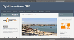 Desktop Screenshot of dhdhi.hypotheses.org