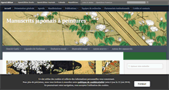 Desktop Screenshot of manuscritsjaponais.hypotheses.org