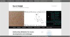 Desktop Screenshot of graal.hypotheses.org