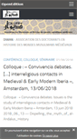 Mobile Screenshot of diwan.hypotheses.org