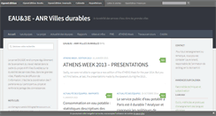 Desktop Screenshot of eau3e.hypotheses.org