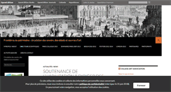 Desktop Screenshot of patrimoine.hypotheses.org